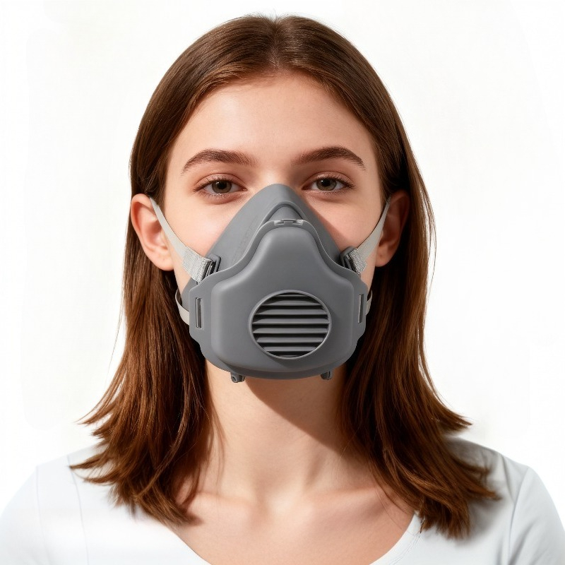 Respirator Half Face - Toz Maskesi Toz Geçirmez İş Güvenliği