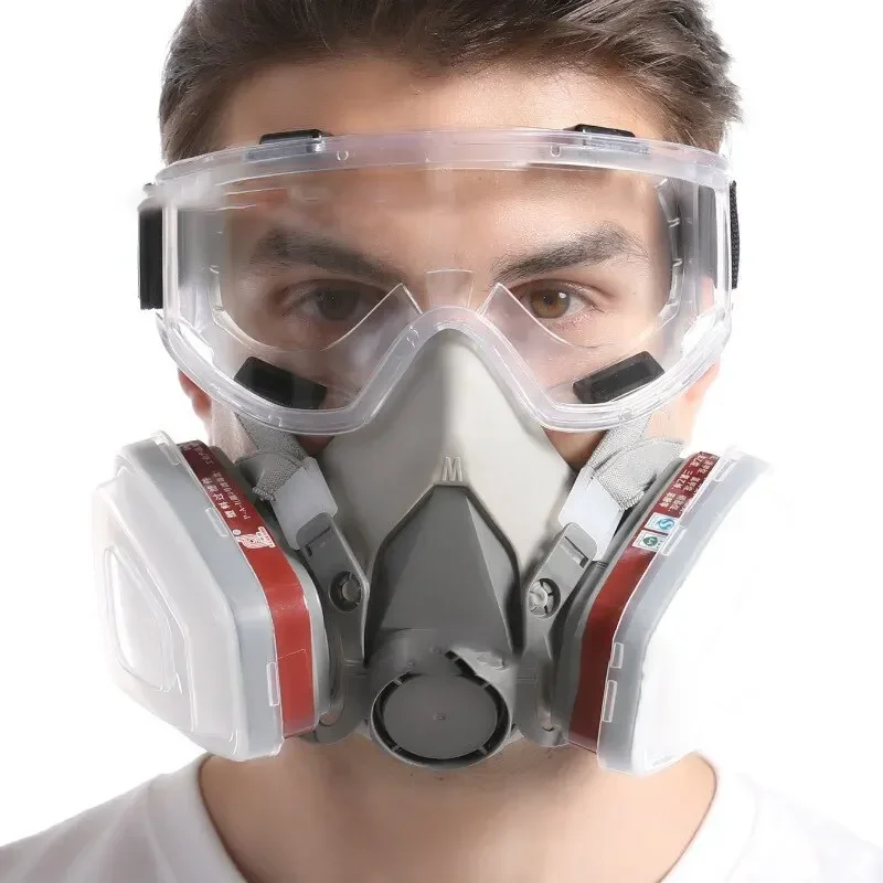 Dust Mask Construction - Orijinal 6200 Solunum Yeniden Kullanılabilir Yarım