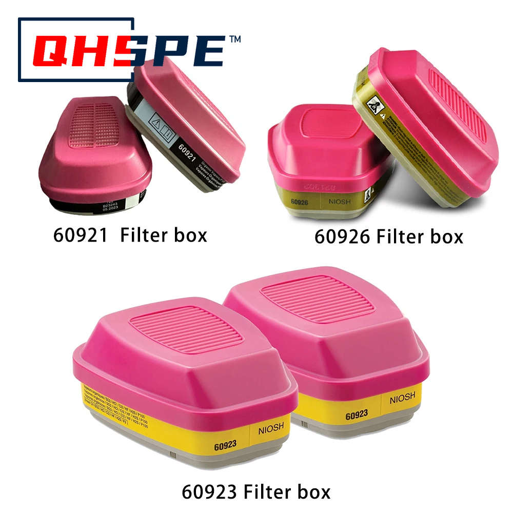 Face Mask Storage Box - Gaz Maskesi için P100 Korumalı Çoklu