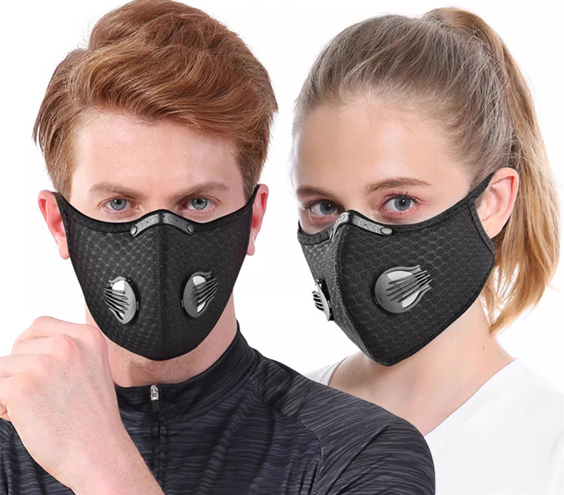 Dust Mask Construction - Bisiklet Maskesi Spor Yıkanabilir Filtreli Yeniden