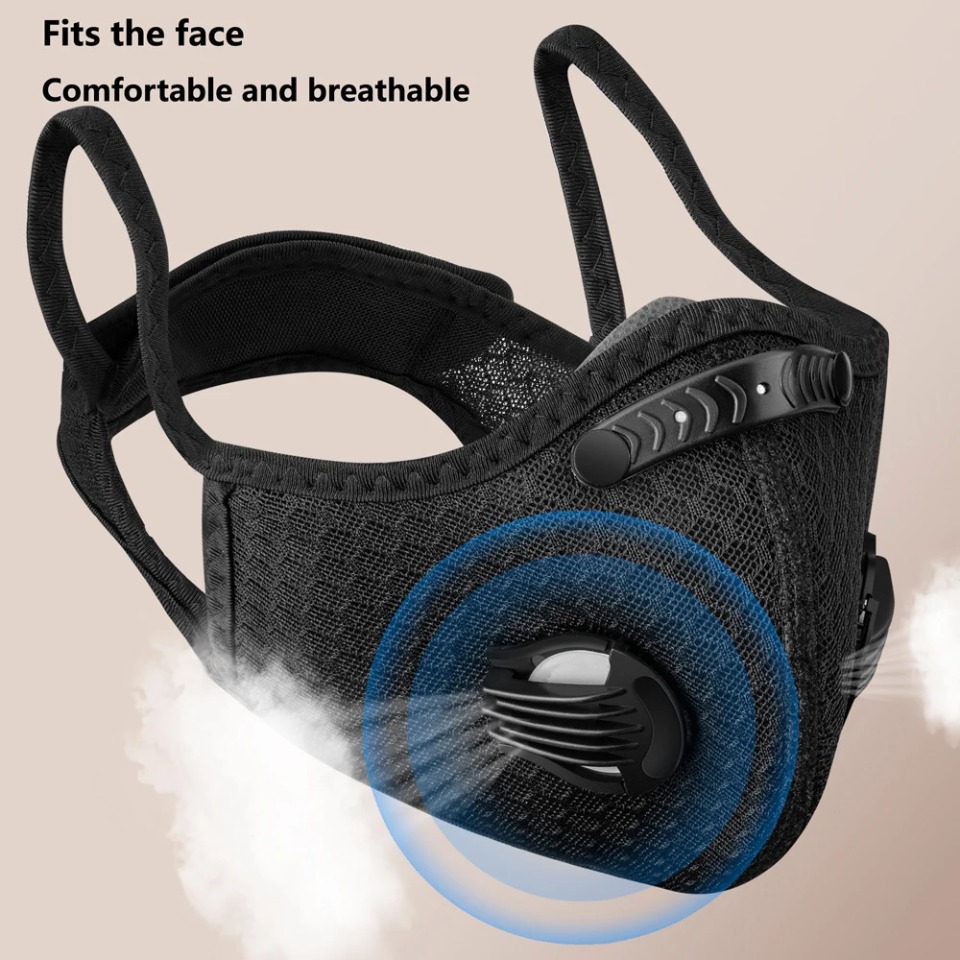 Dust Mask Construction - 1 adet bisiklet maskesi aktif karbon