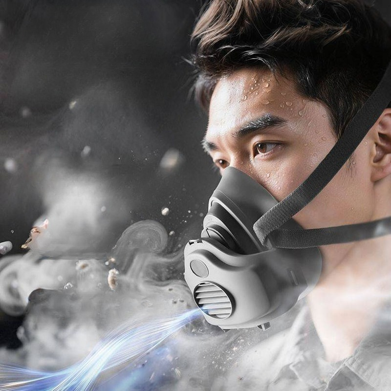 Respirator Half Face - Ev Temizliği İş Güvenliği Kauçuk Maske