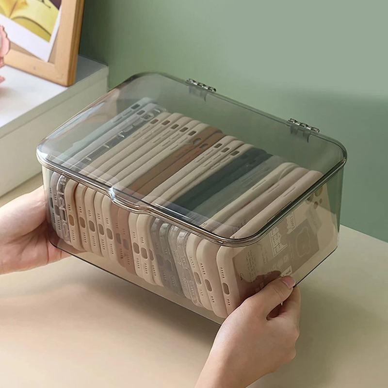 Akrilik çeşitli eşyalar depola - Face Mask Storage Box incelemesi ve fiyatı