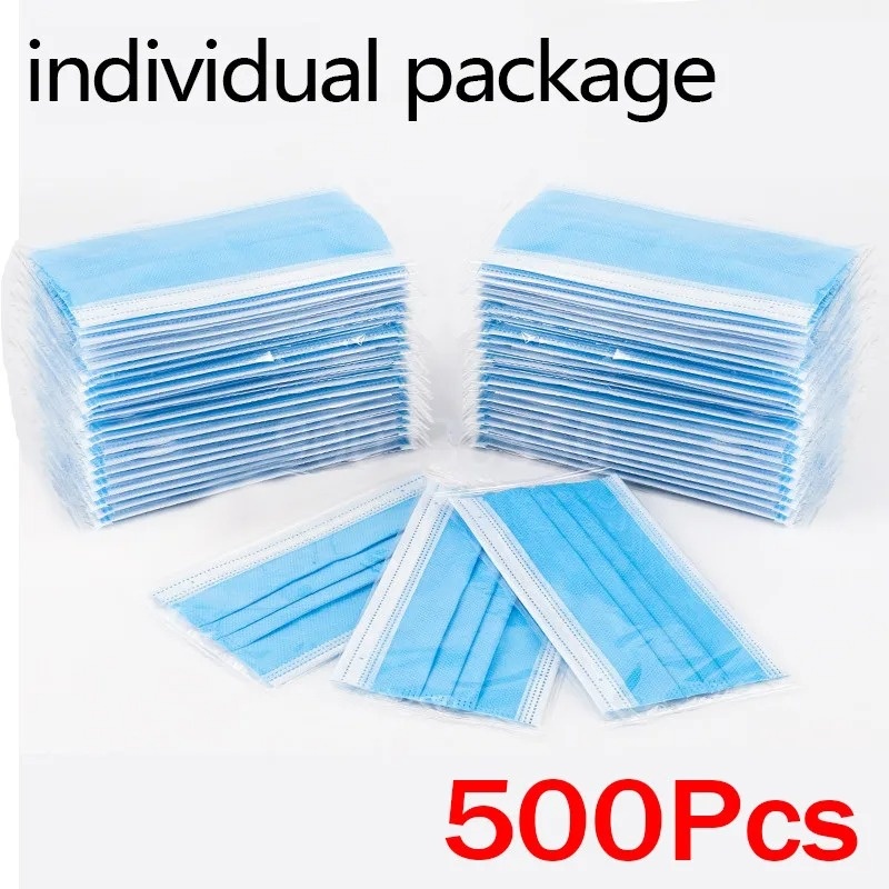 50-500 adet Tek Kullanımlık Ye - Disposable Mask Blue incelemesi ve fiyatı