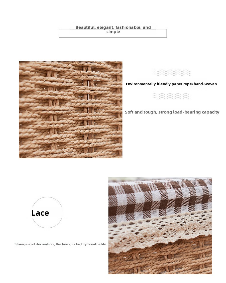 Japon Rattan Örgülü Saklama Se - Face Mask Storage Box incelemesi ve fiyatı