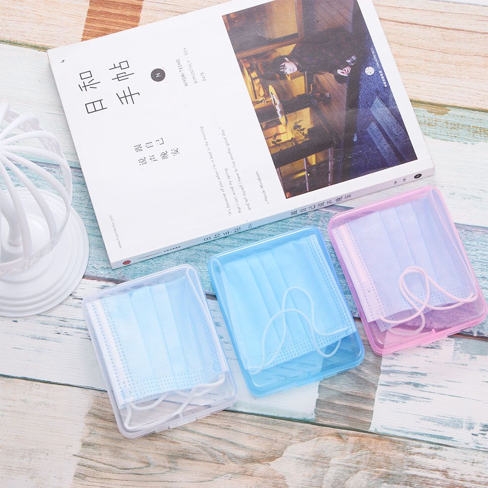 Koruma Dikdörtgen Konteyner Ta - Face Mask Storage Box incelemesi ve fiyatı