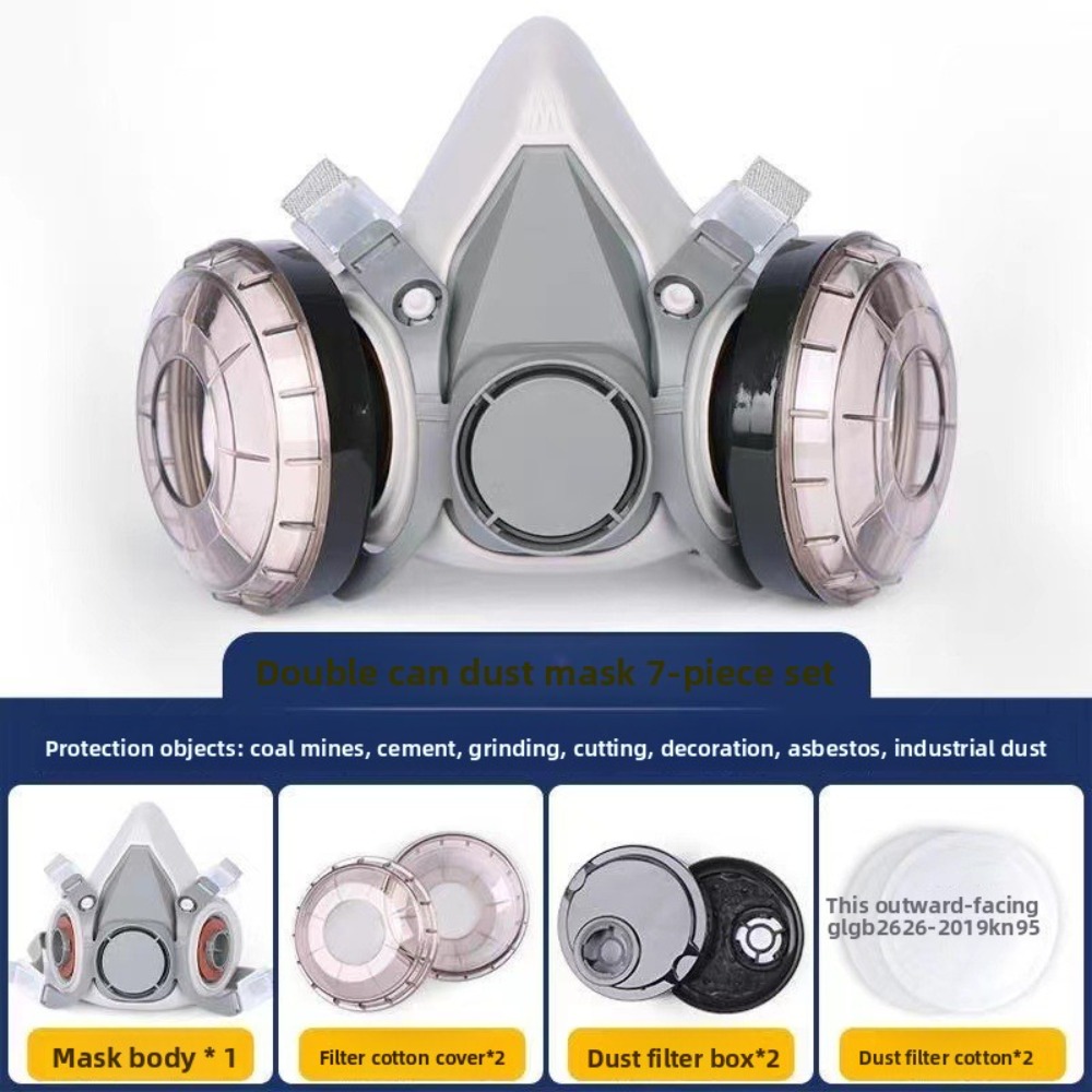 6200 Yarım Yüz Solunum Cihazı, - Respirator Half Face incelemesi ve fiyatı