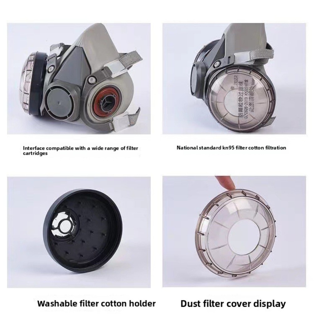 6200 Yarım Yüz Solunum Cihazı, - Respirator Half Face incelemesi ve fiyatı