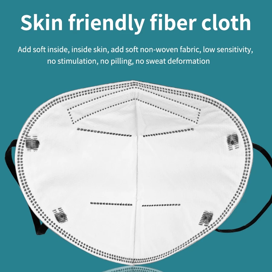 5PCS FFP2 Maskesi CE Onaylı Fi - Respirator Half Face incelemesi ve fiyatı