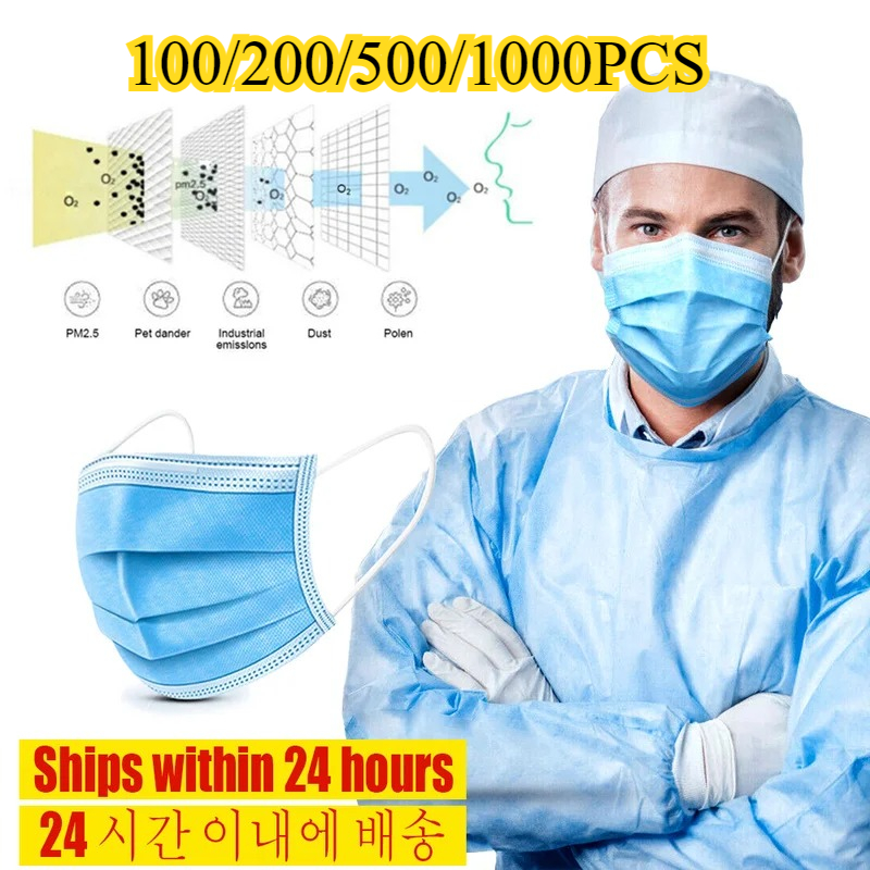 3 Katmanlı Tek Kullanımlık Yüz - Disposable Mask Blue incelemesi ve fiyatı
